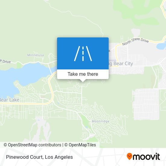 Mapa de Pinewood Court