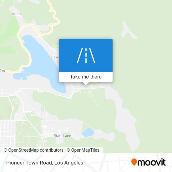 Pioneer Town Road map