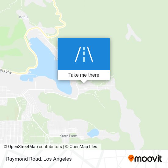 Mapa de Raymond Road