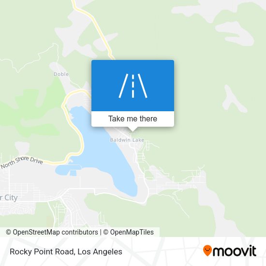 Rocky Point Road map