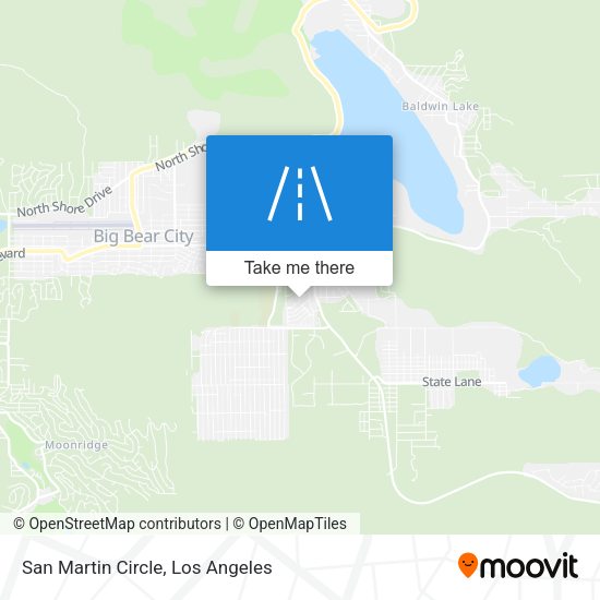 San Martin Circle map