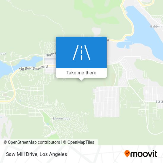 Mapa de Saw Mill Drive