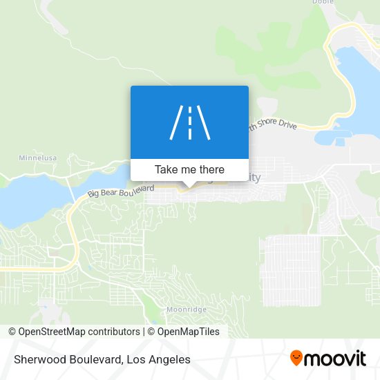 Mapa de Sherwood Boulevard