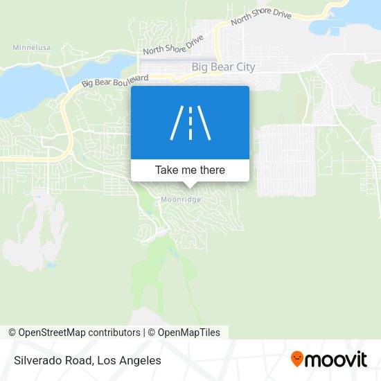 Mapa de Silverado Road