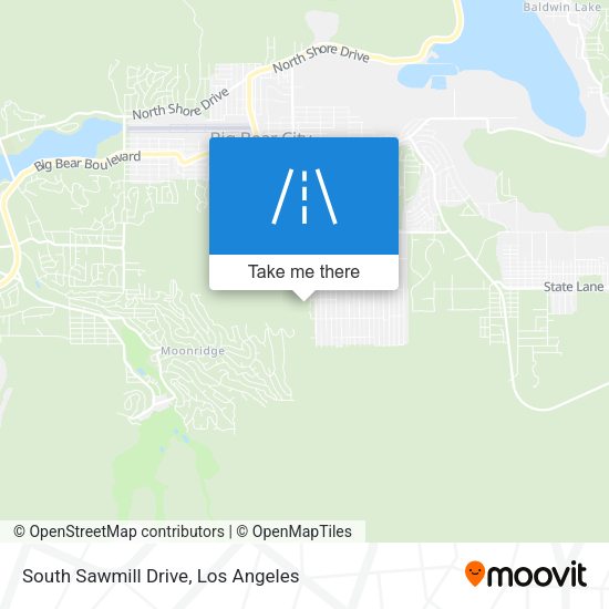 Mapa de South Sawmill Drive