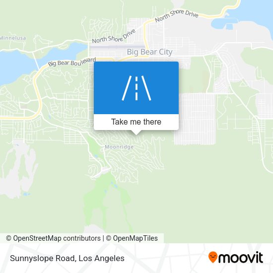 Sunnyslope Road map