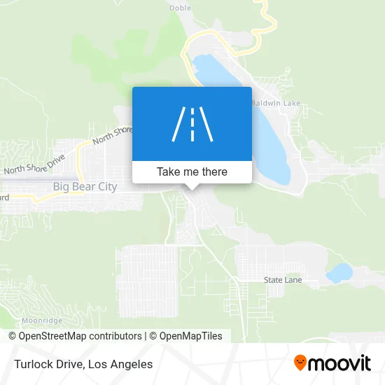 Turlock Drive map