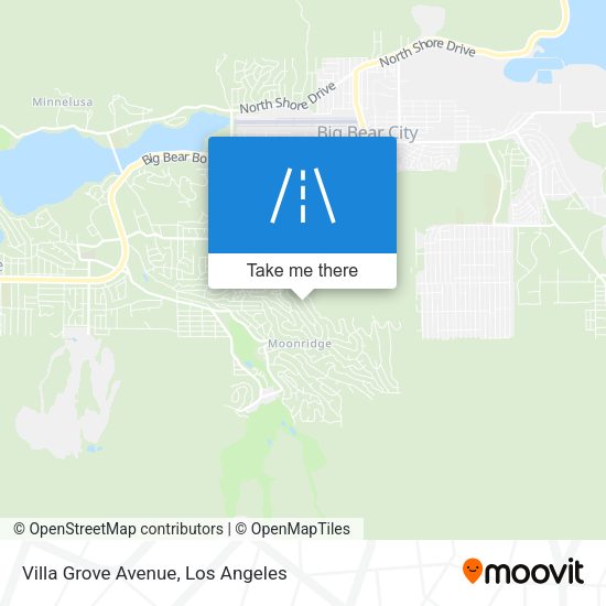 Mapa de Villa Grove Avenue