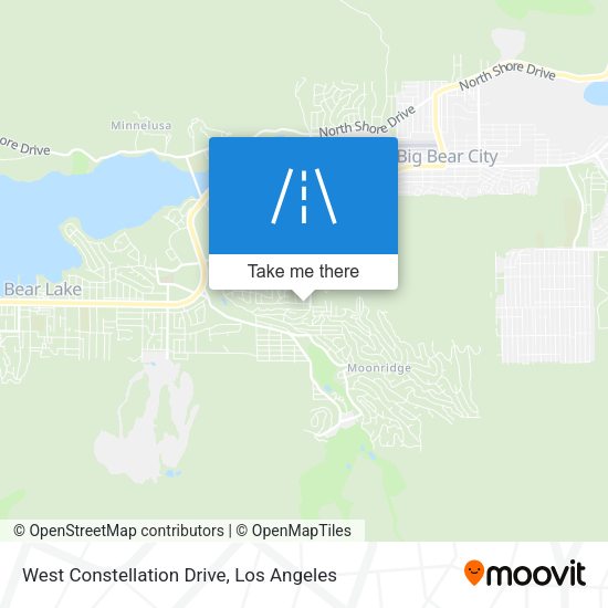 West Constellation Drive map