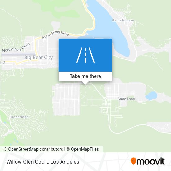 Willow Glen Court map
