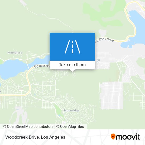 Mapa de Woodcreek Drive