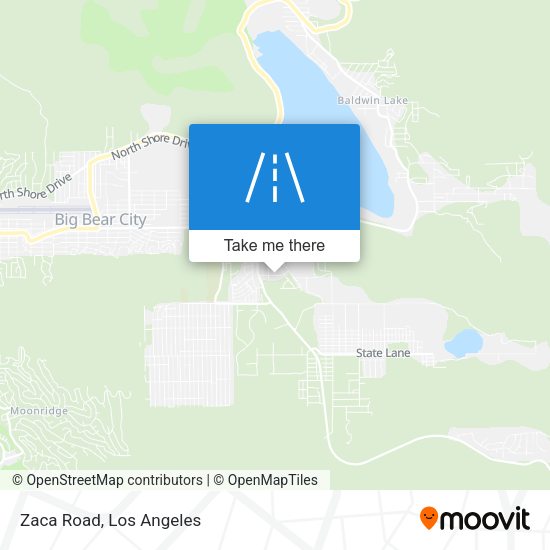 Mapa de Zaca Road