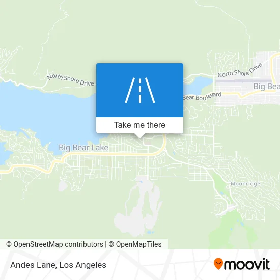 Andes Lane map