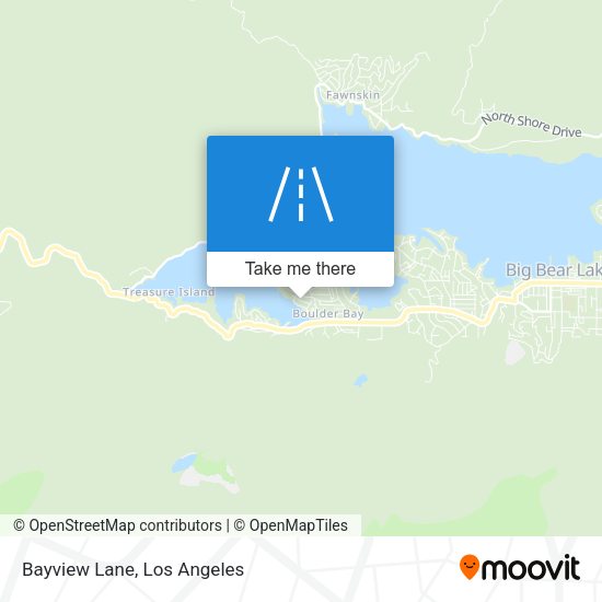 Mapa de Bayview Lane