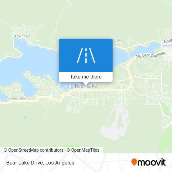 Mapa de Bear Lake Drive