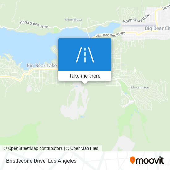 Mapa de Bristlecone Drive