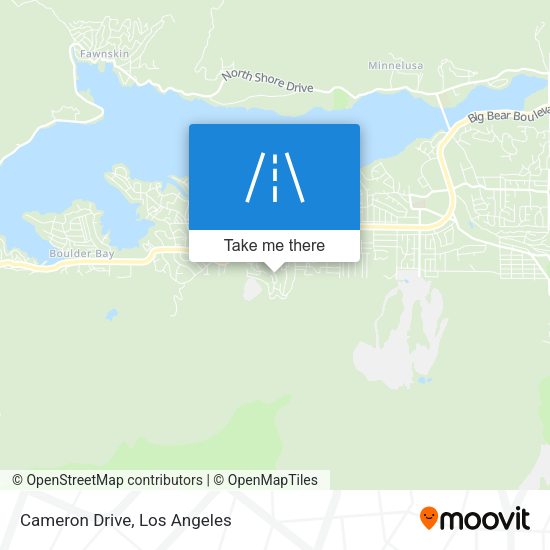Mapa de Cameron Drive