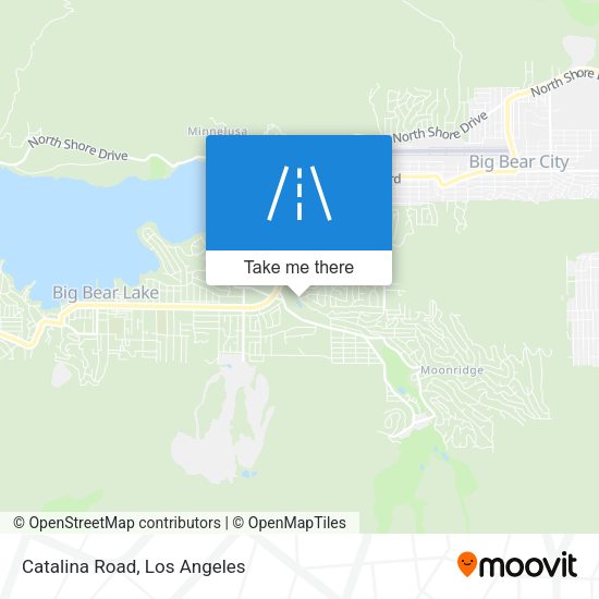 Catalina Road map