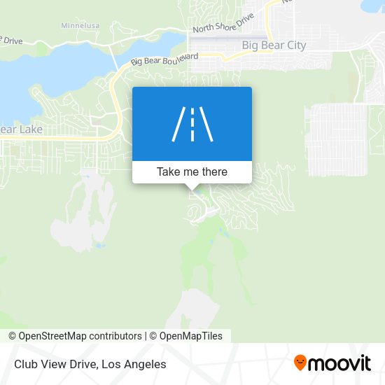 Club View Drive map