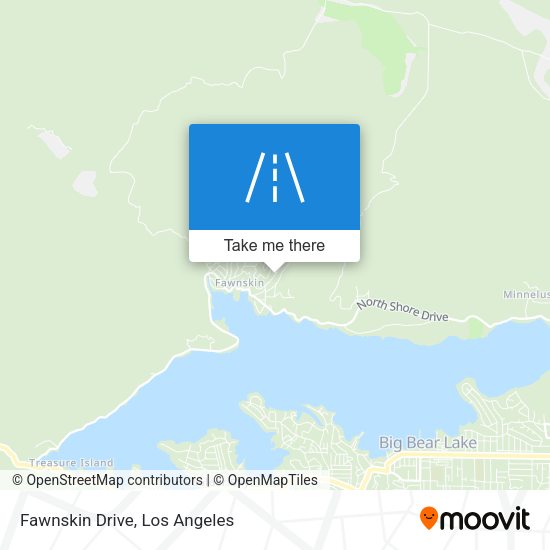 Mapa de Fawnskin Drive