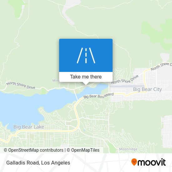 Mapa de Galladis Road