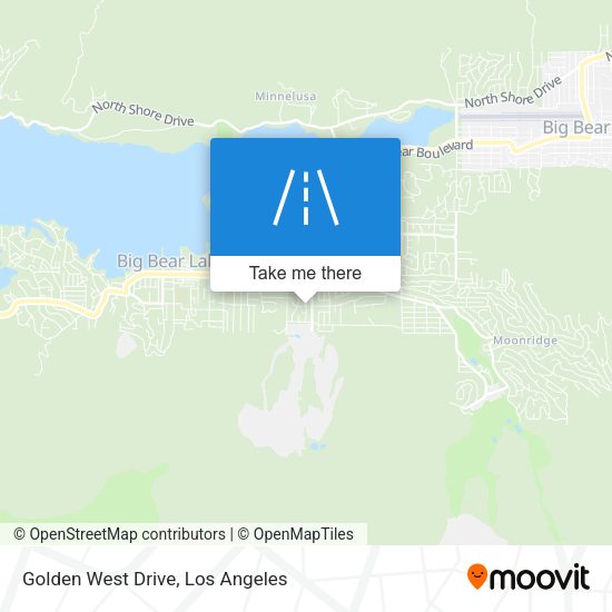 Golden West Drive map