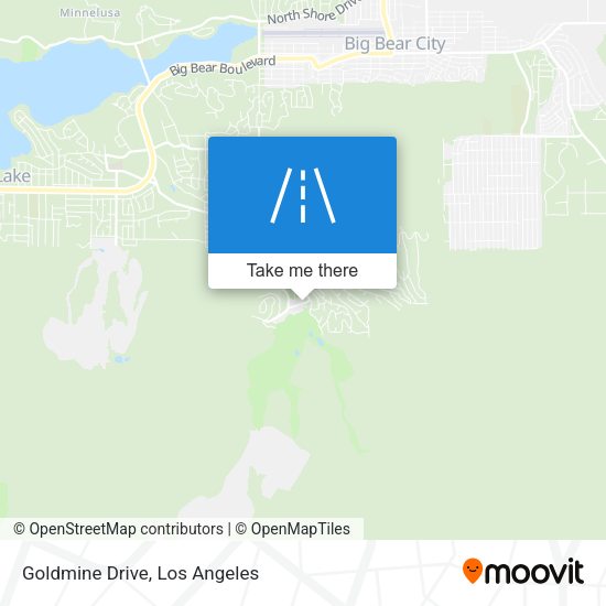 Goldmine Drive map