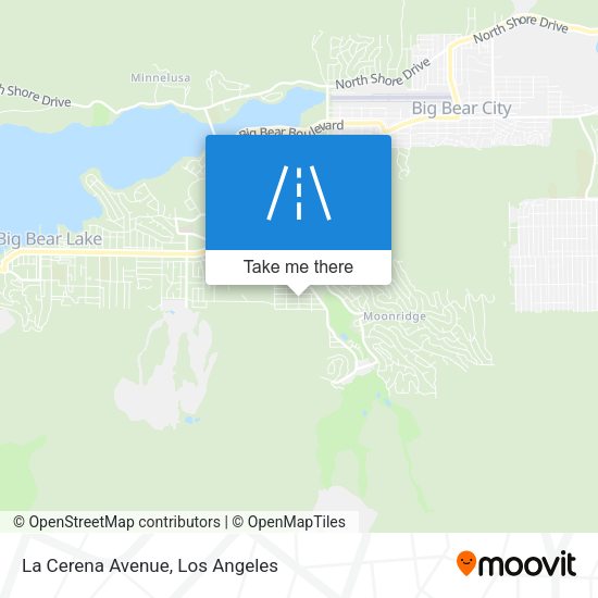 La Cerena Avenue map