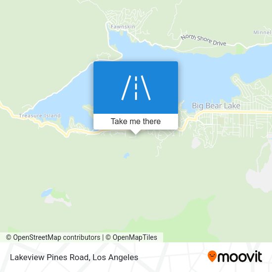 Lakeview Pines Road map