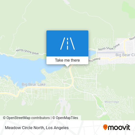 Meadow Circle North map