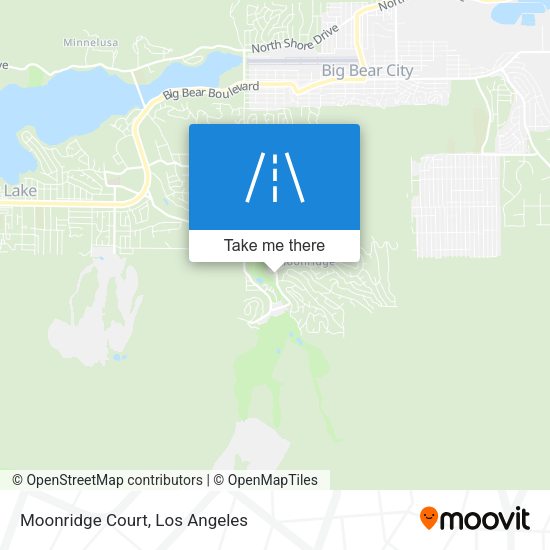Moonridge Court map