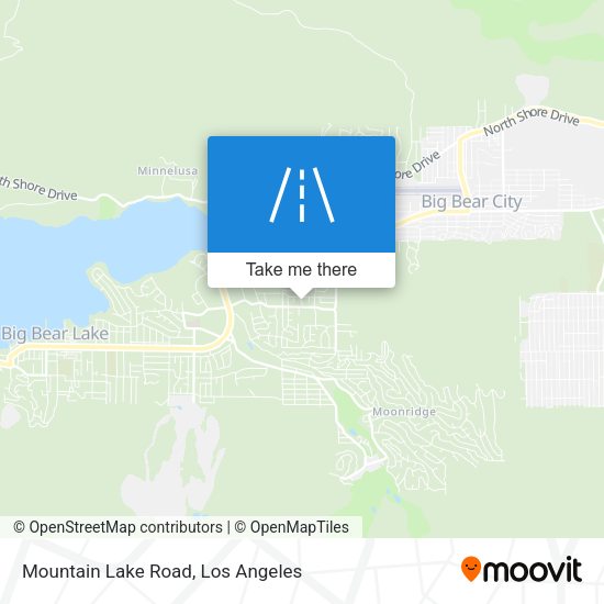 Mapa de Mountain Lake Road