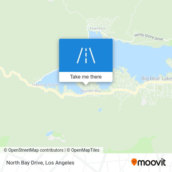 North Bay Drive map