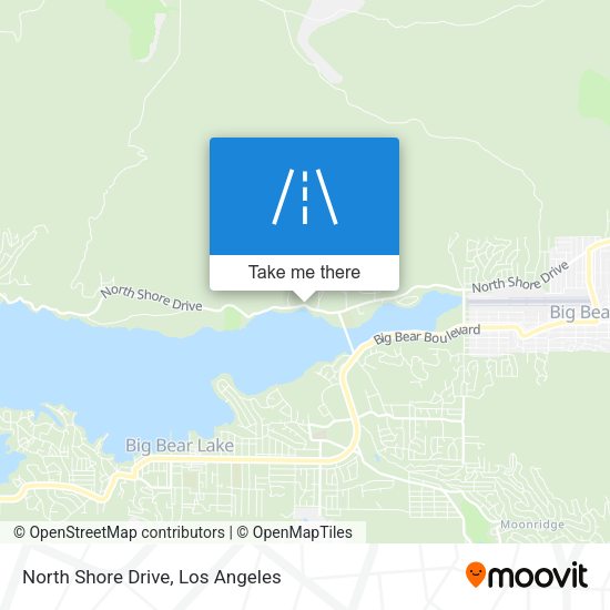 North Shore Drive map