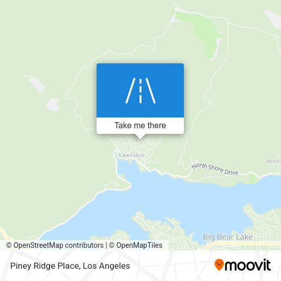 Piney Ridge Place map