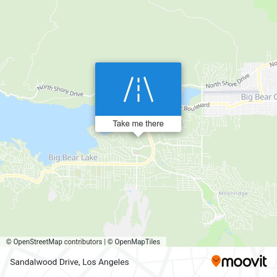 Mapa de Sandalwood Drive