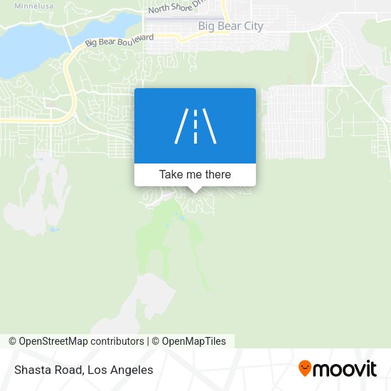 Mapa de Shasta Road
