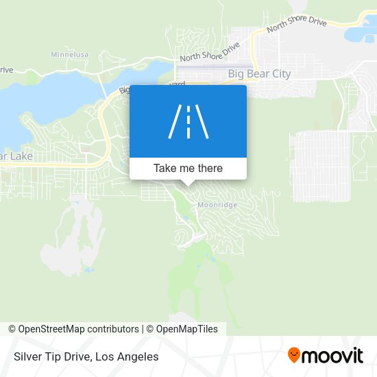 Silver Tip Drive map