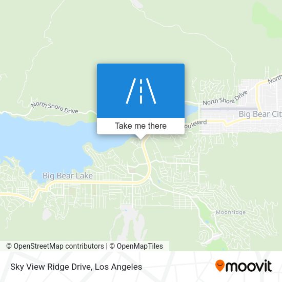 Sky View Ridge Drive map