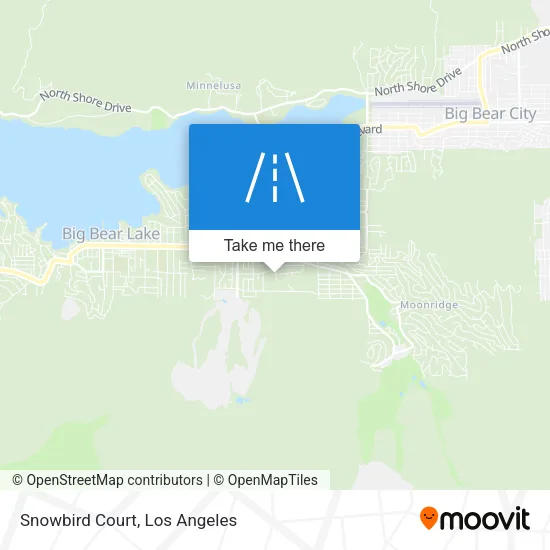 Snowbird Court map