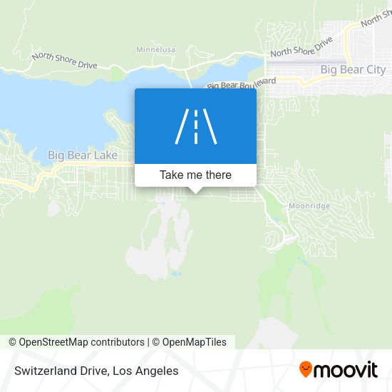 Switzerland Drive map