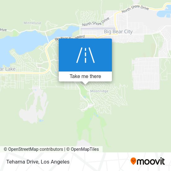 Mapa de Tehama Drive