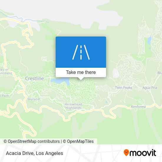 Mapa de Acacia Drive