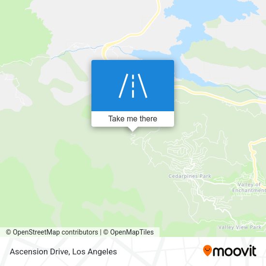Ascension Drive map