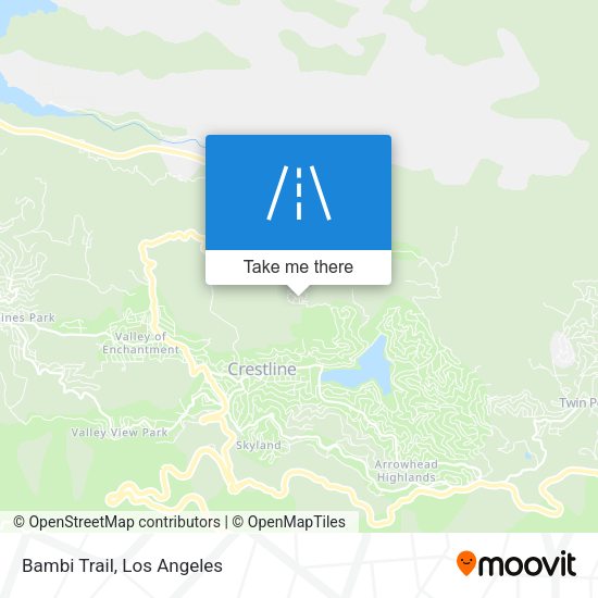 Mapa de Bambi Trail