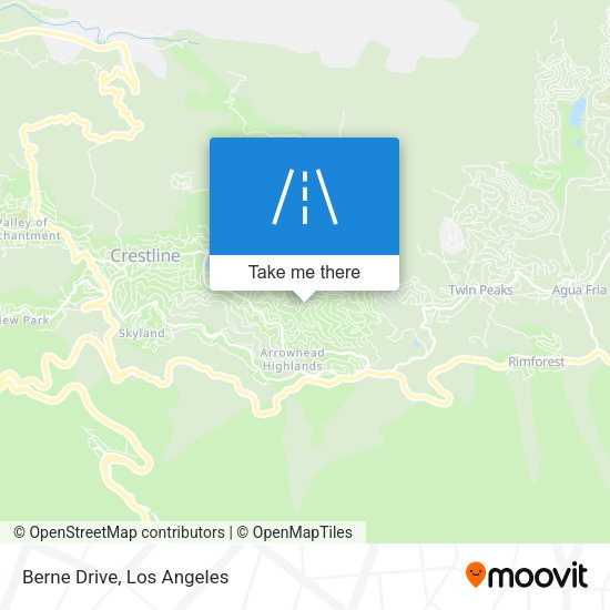 Mapa de Berne Drive