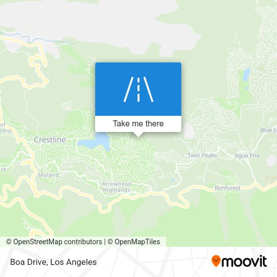 Mapa de Boa Drive