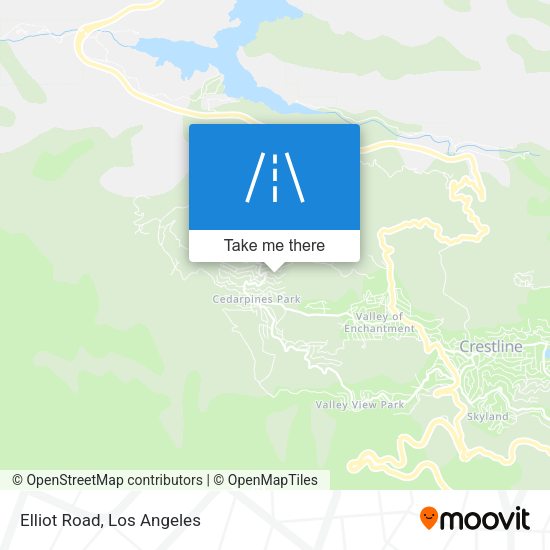 Mapa de Elliot Road