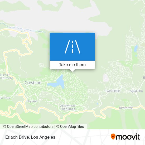 Mapa de Erlach Drive