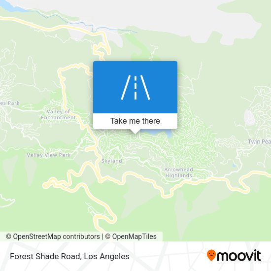 Forest Shade Road map